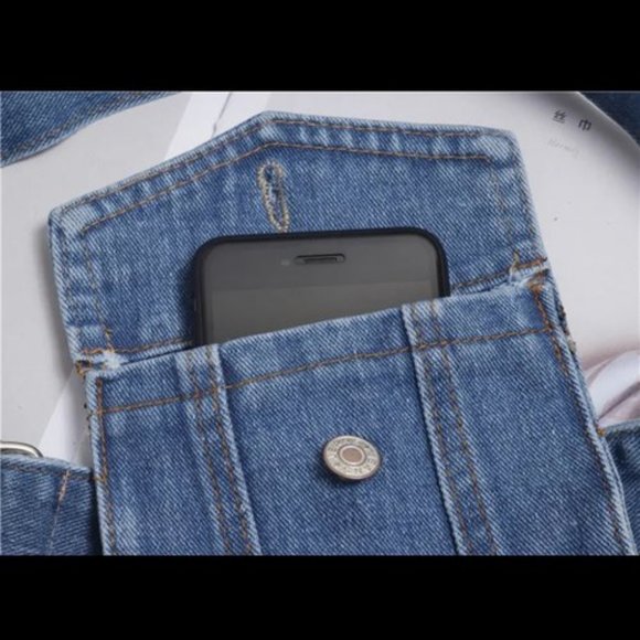 Denim Satchel Mini - Picture 5 of 5